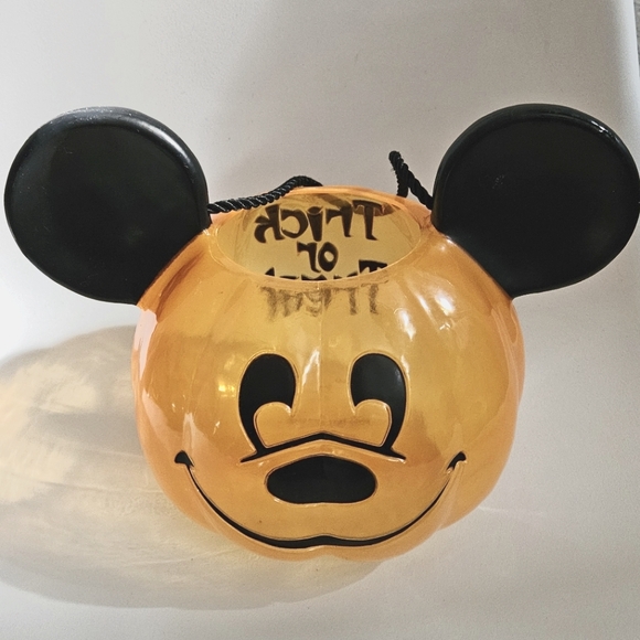 Disney | Toys | Disneys Mickey Mouse Pumpkin Trick Or Treat Bucket ...